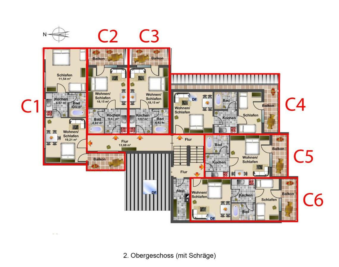 C3 Albmatte-Fewo Sauna, Hallenbad Aussenbecken Massagen Nebenan Санкт Блазиен Екстериор снимка