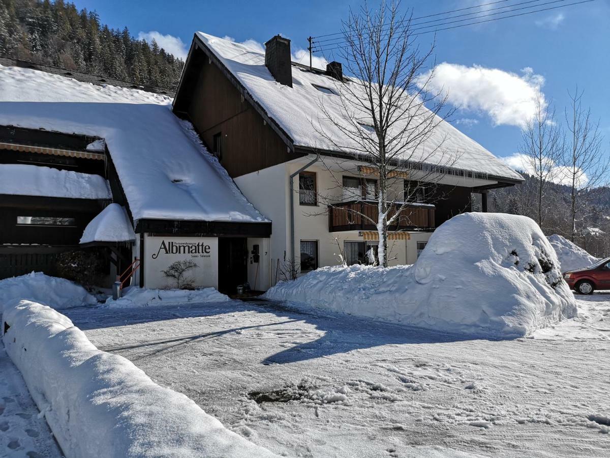 C3 Albmatte-Fewo Sauna, Hallenbad Aussenbecken Massagen Nebenan Санкт Блазиен Екстериор снимка